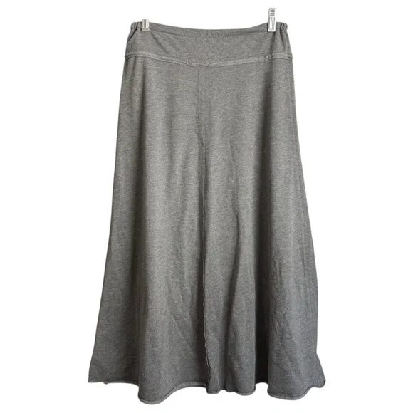4/$25 Junee Jr A-Line Midi Skirt Teen Girl Sz 18 Heather Gray Flowy Modest - Picture 3 of 7